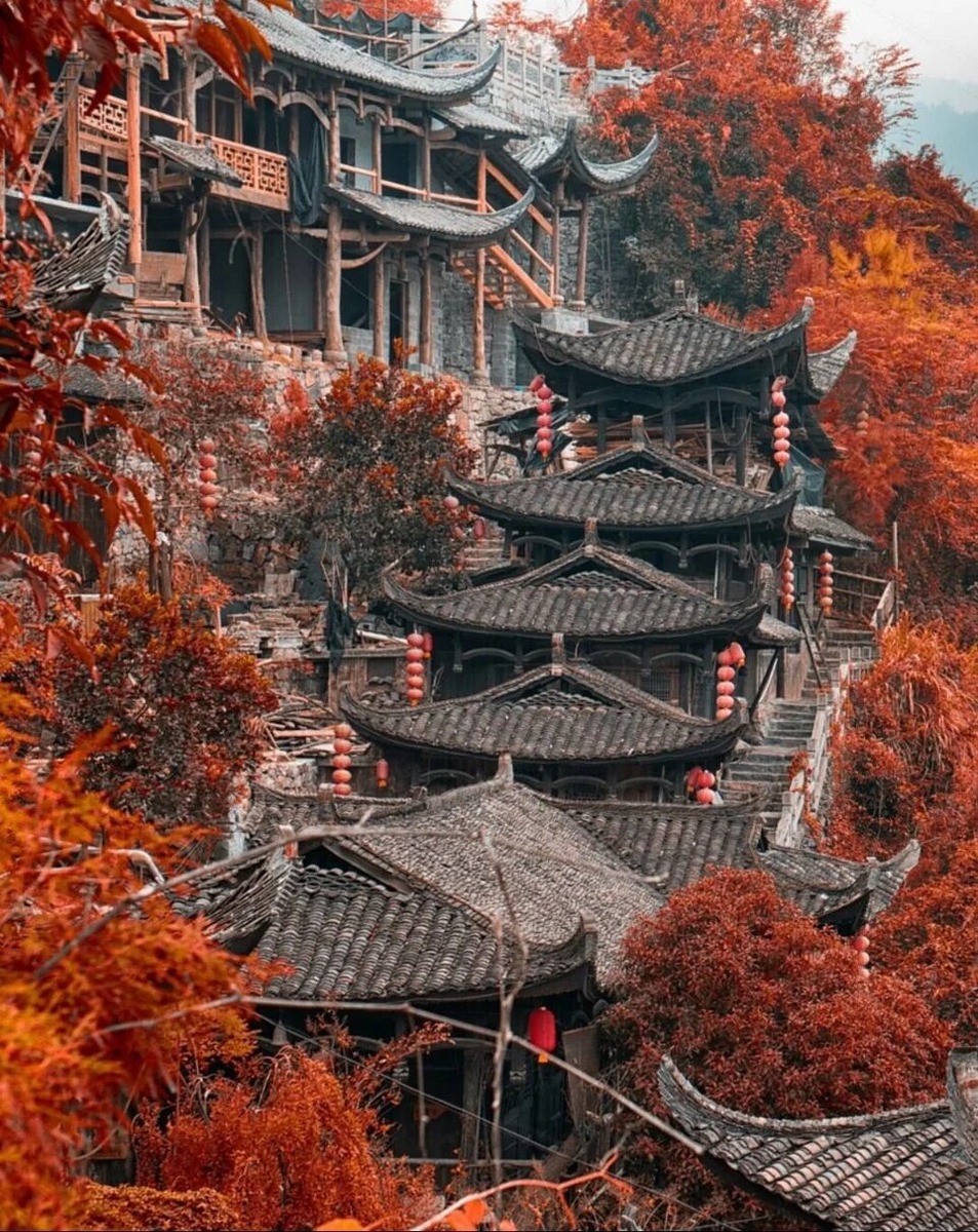 Китайские старинные дома