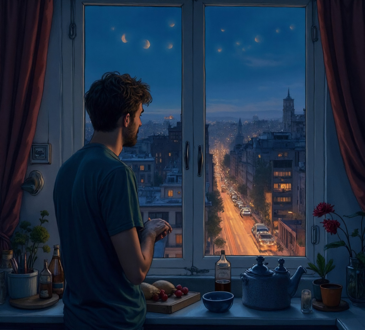 Иллюстрации к рассказу "Чужое гнездо" созданы автором