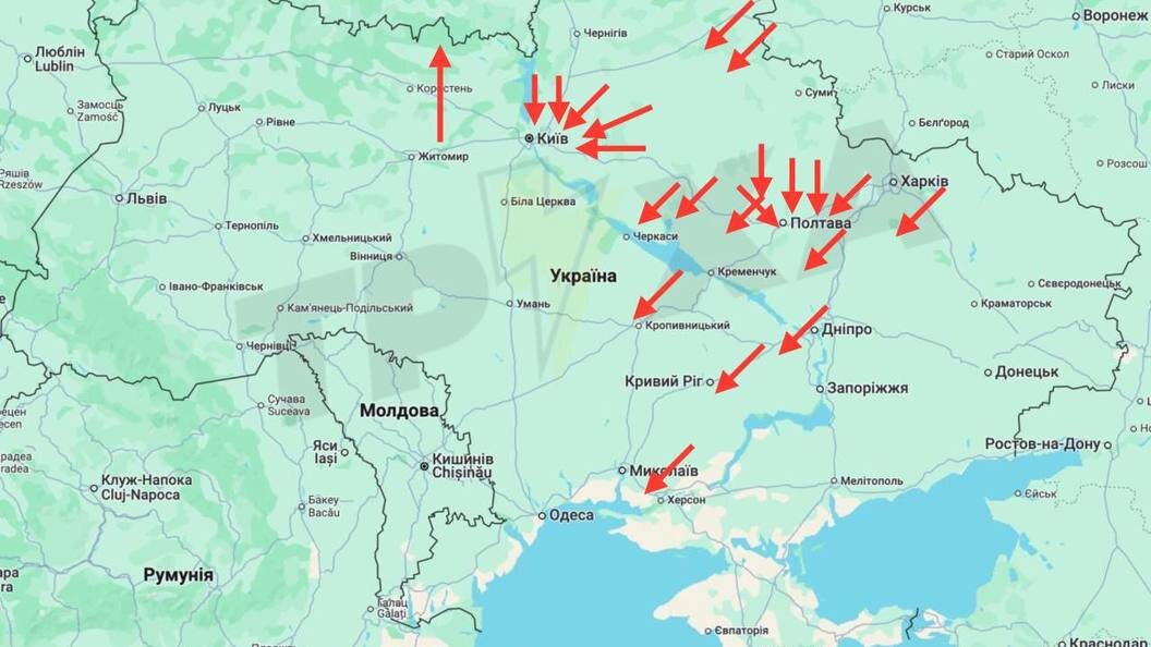    Скрин карты с телеграм-канала Труха.