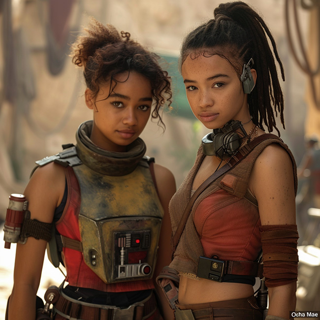 Оша и Мей - главные героини сериала "Аколит"