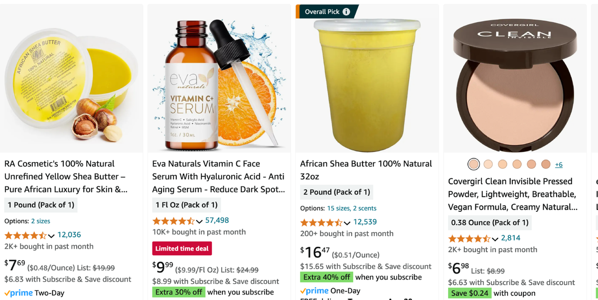 Примеры того, что люди продают на Амазоне