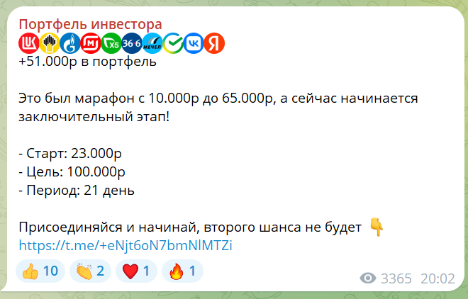 Реклама в Телеграмм-канале