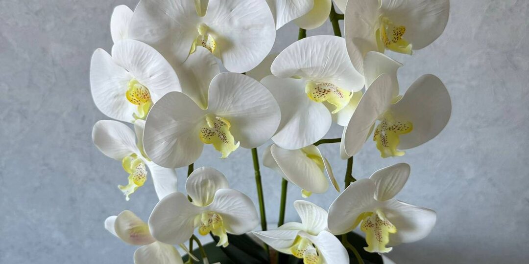 Шикарные пышные искусственные орхидеи. Многообразие выбора.