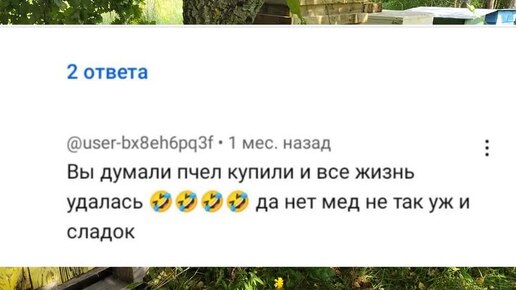 просто поставили пчёл и качаем мёд...