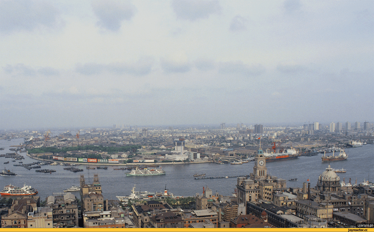 Шанхай тогда и сейчас. Иллюстрация с Яндекс Картинок.