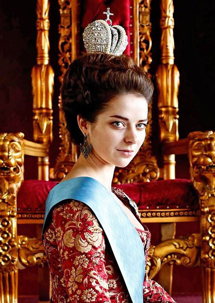 Марина Александрова в роли императрицы Екатерины II