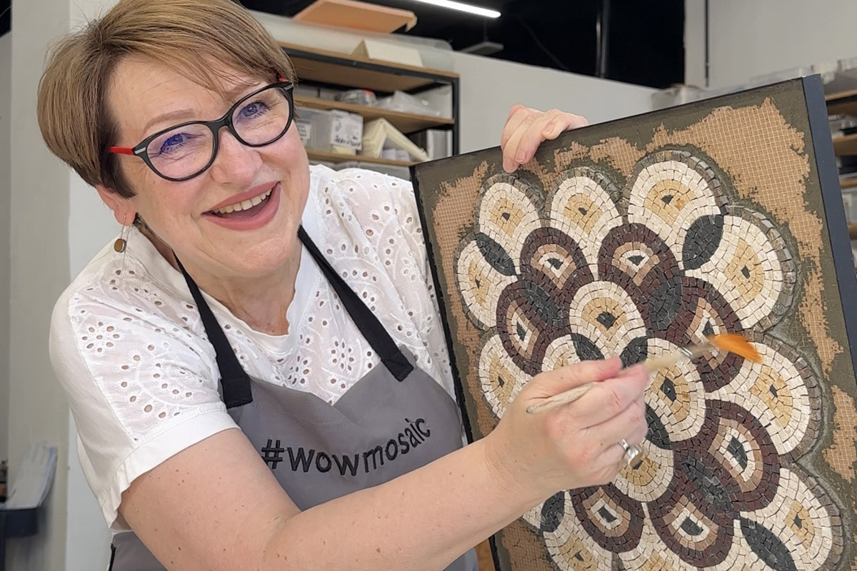    Древнее искусство мозаики не потеряло актуальность. Источник: школа «Сад Гранат»