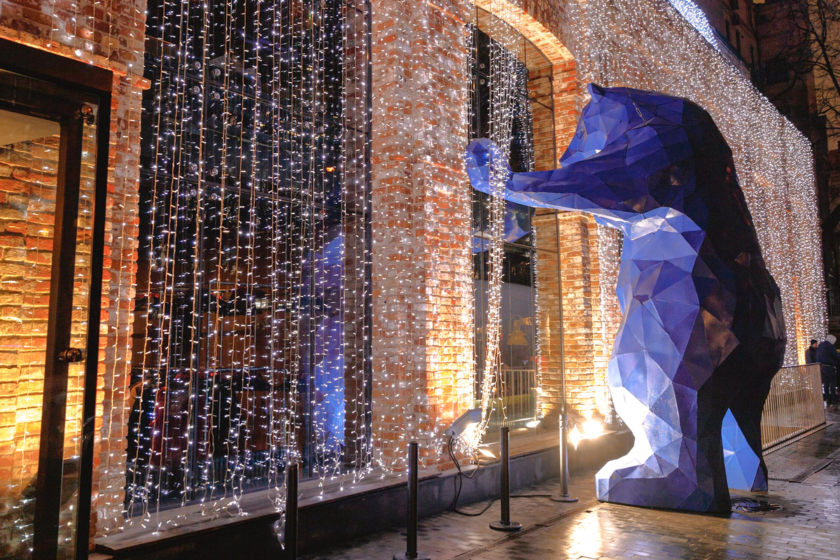 «Синий медведь» на Цветном бульваре