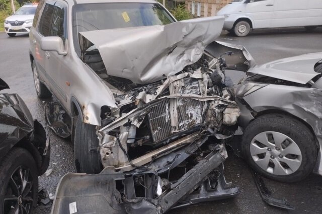    Массовое ДТП в Слободском районе Кировской области. Фото: Госавтоинспекция Кировской области