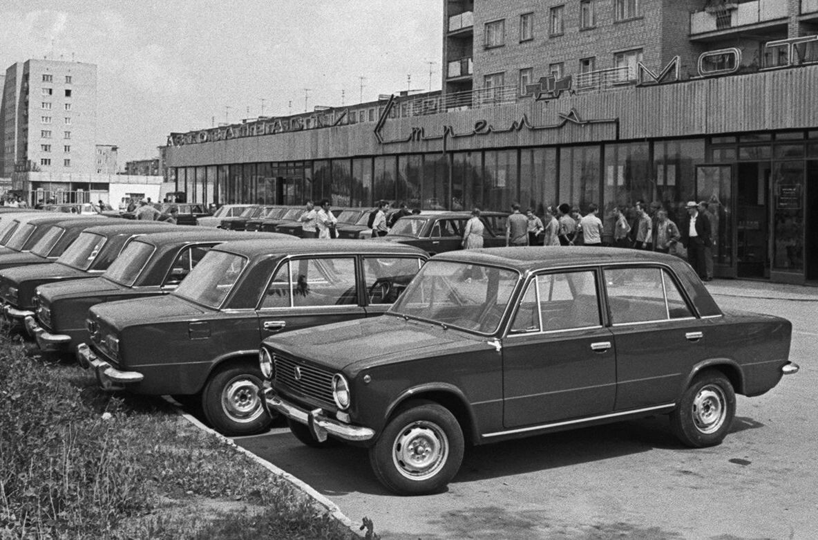 Советский автопарк не отличался разнообразием