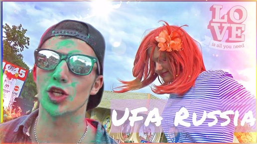 Фестиваль красок Холи УФА 2015  Россия |The festival of colors Holi 2015 UFA Russia