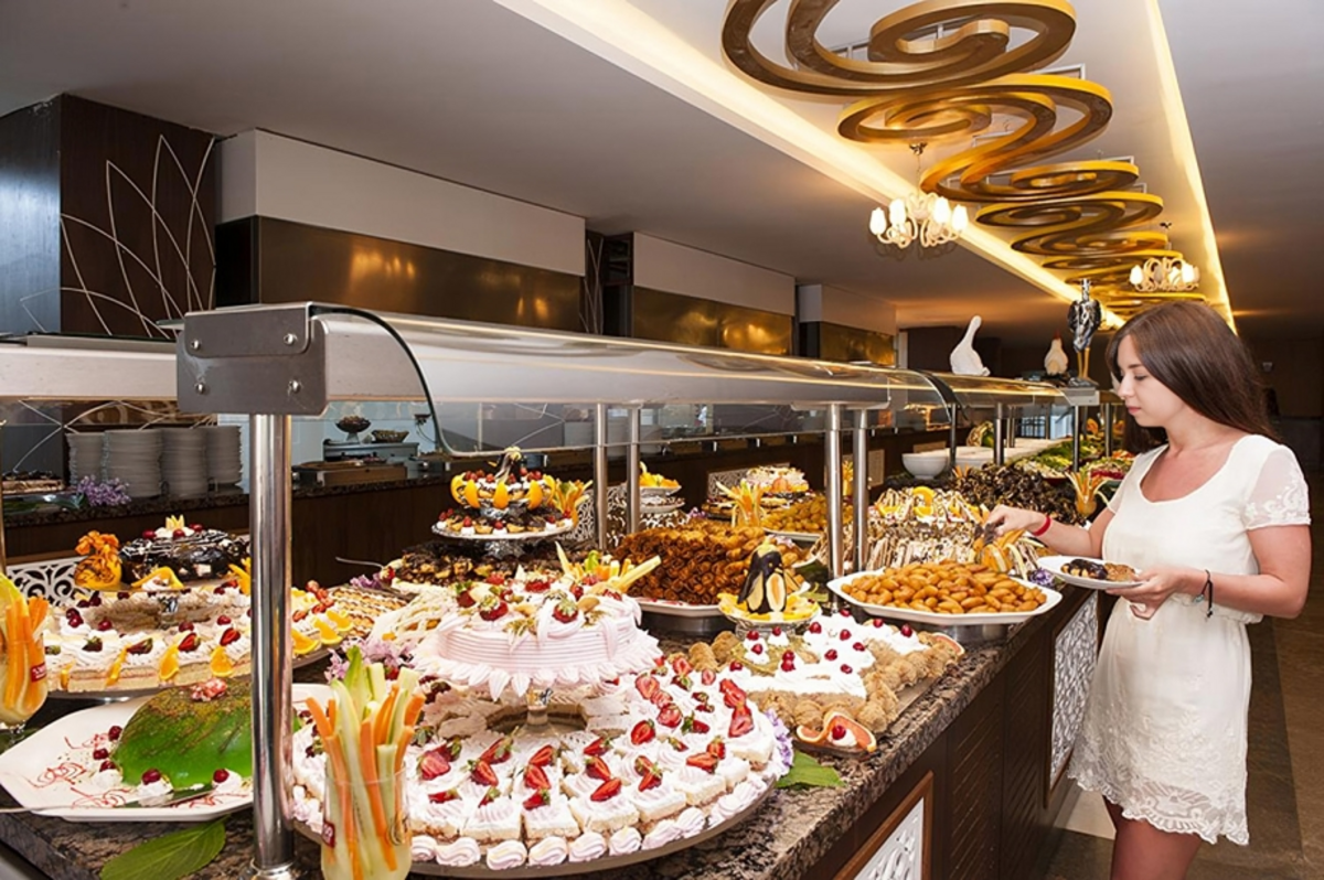 «Шведский стол» в турецких отелях