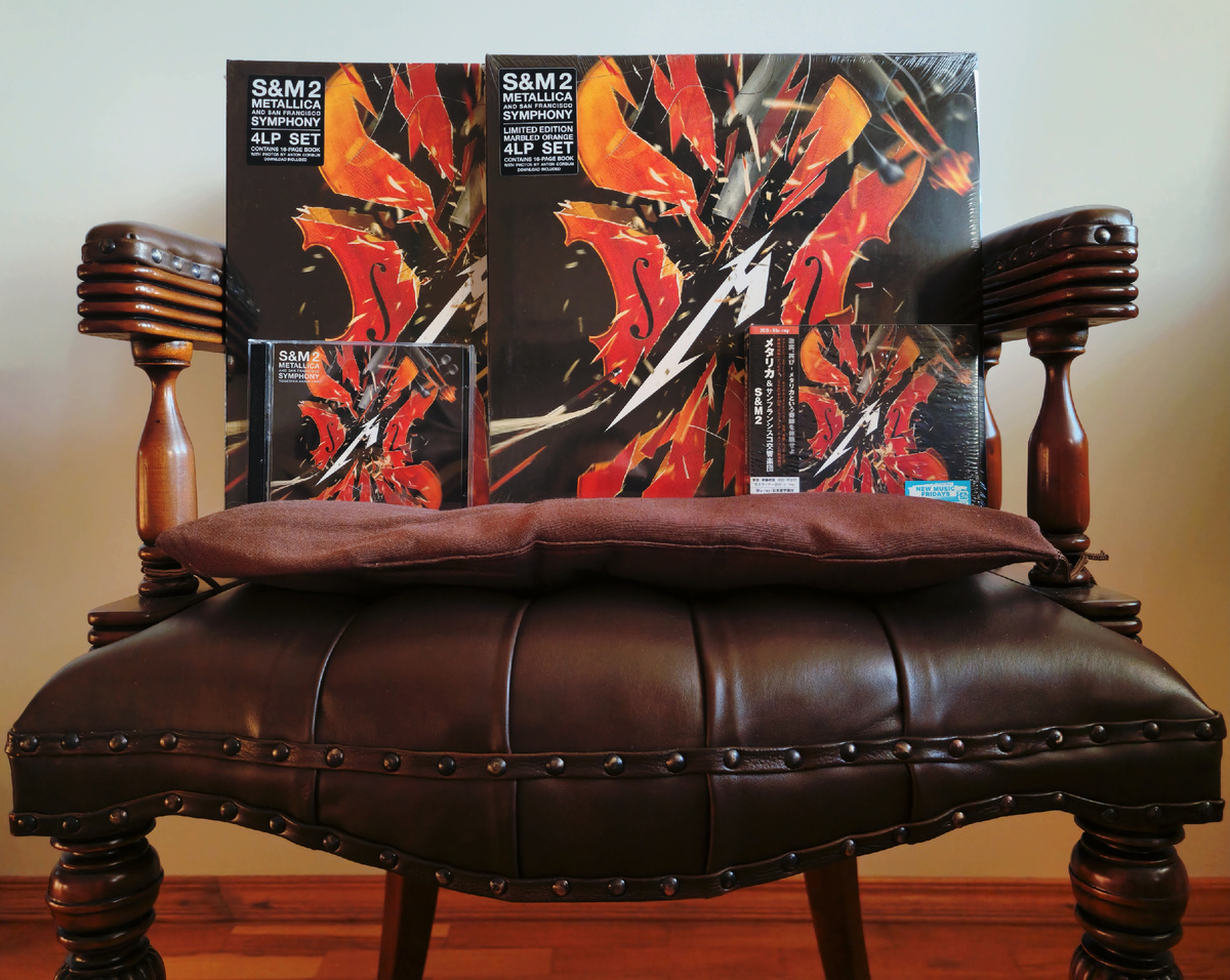 Metallica & San Francisco Symphony: «Symphony and Metallica 2» - "S&M2" LPs & CDs.