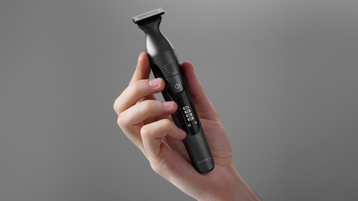 Триммер для стрижки волос Polaris PHC 1704 ULTRA BLADE+