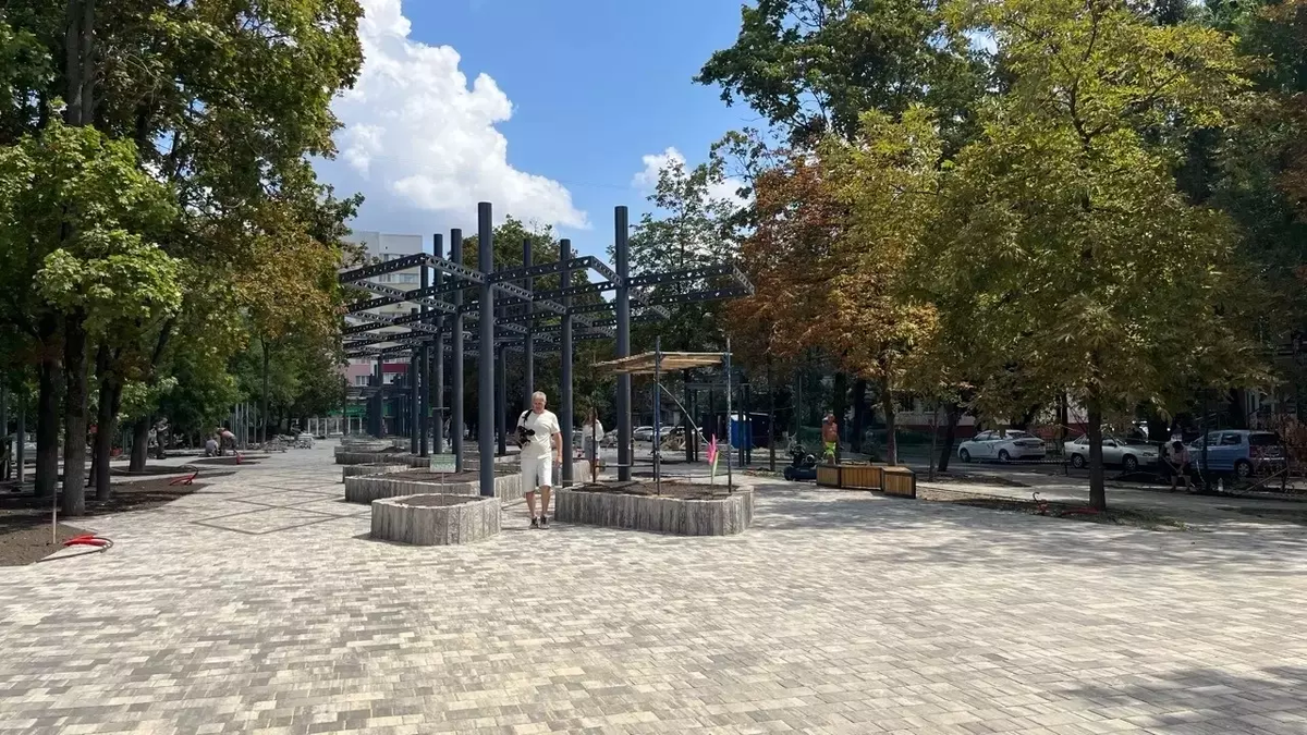Планы откладываются: жители Белгорода увидят новый сквер только осенью