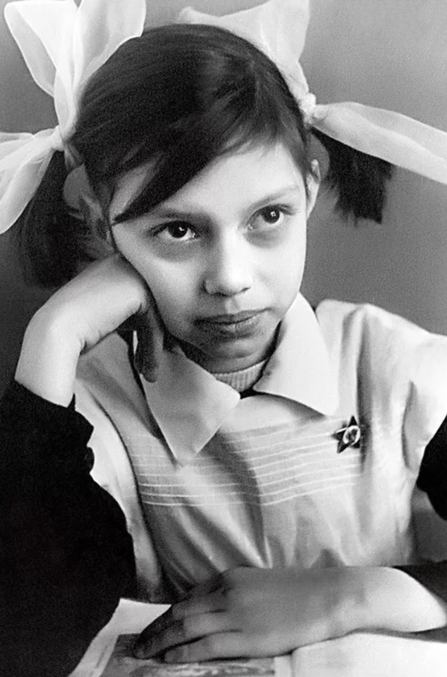Елена Метелкина в детстве