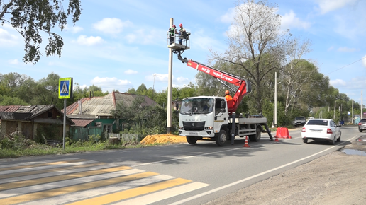 Мосты и фонари в разные районы