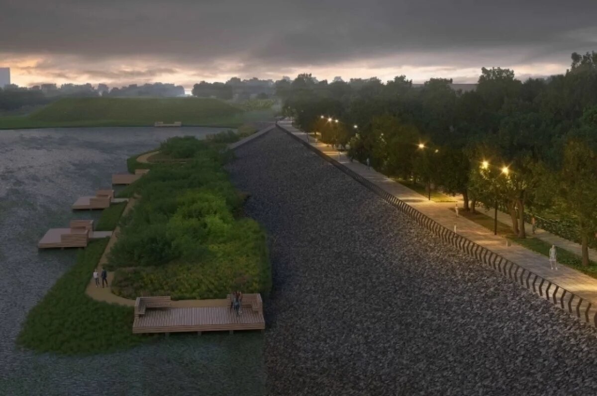    Новую челябинскую набережную оценили в полмиллиарда рублей