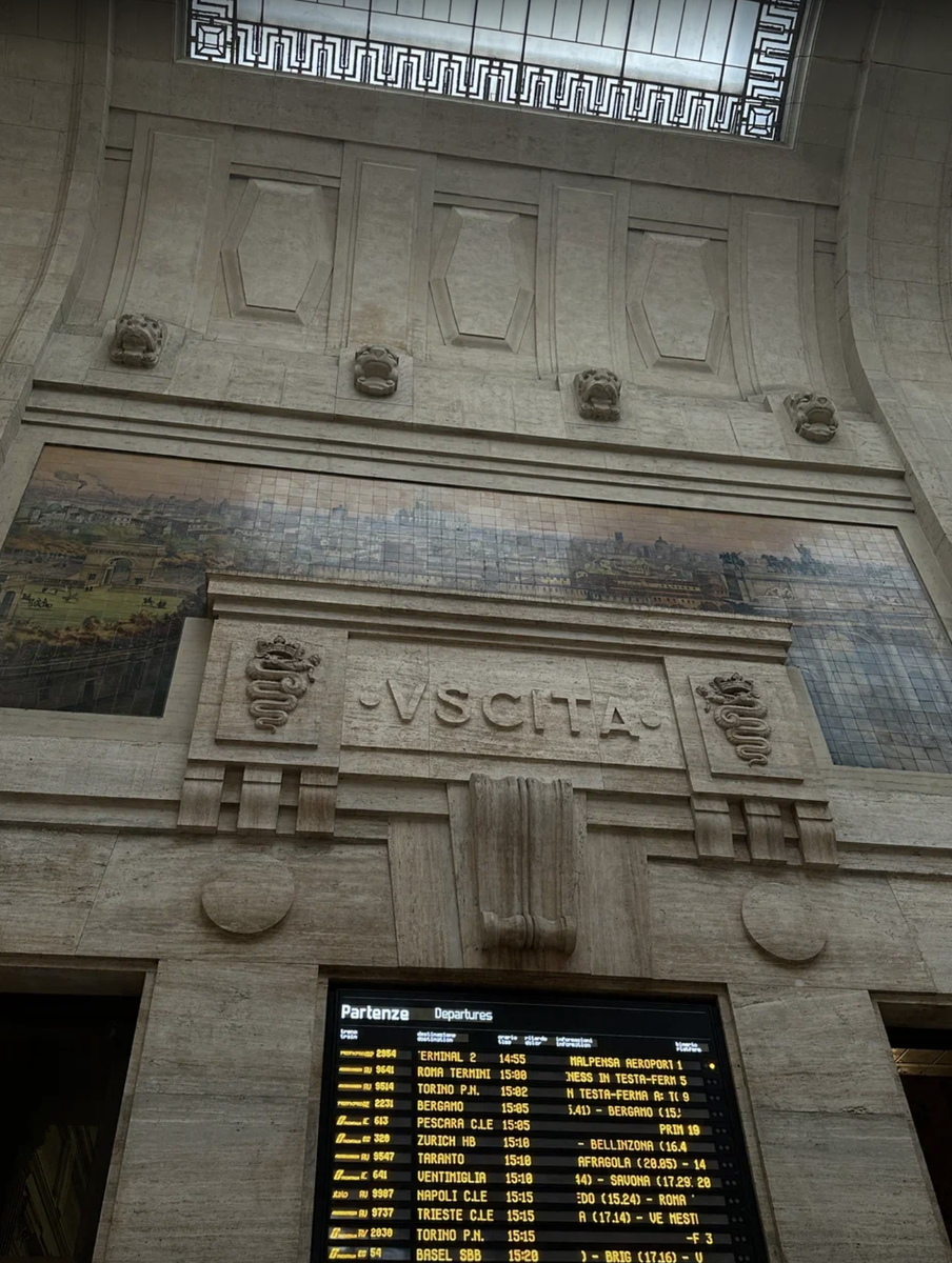 Центральный вокзал Милана