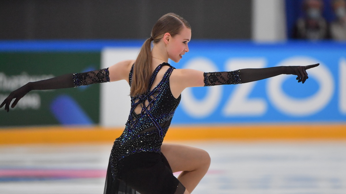    Майя Хромых покорила всех квадами в финале Кубка России. Фото: GLOBAL LOOK PRESS