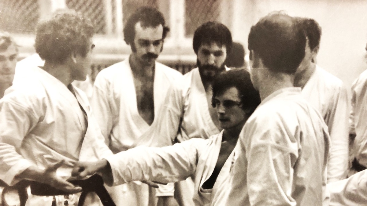 Занятия каратэ-до, 1985