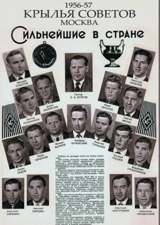 Фото с яндекс.картинки (чемпионы 1957 года)