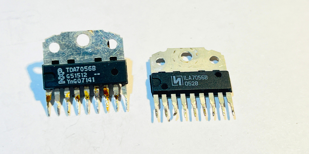 Усилитель низкой частоты на микросхеме TDA7056B