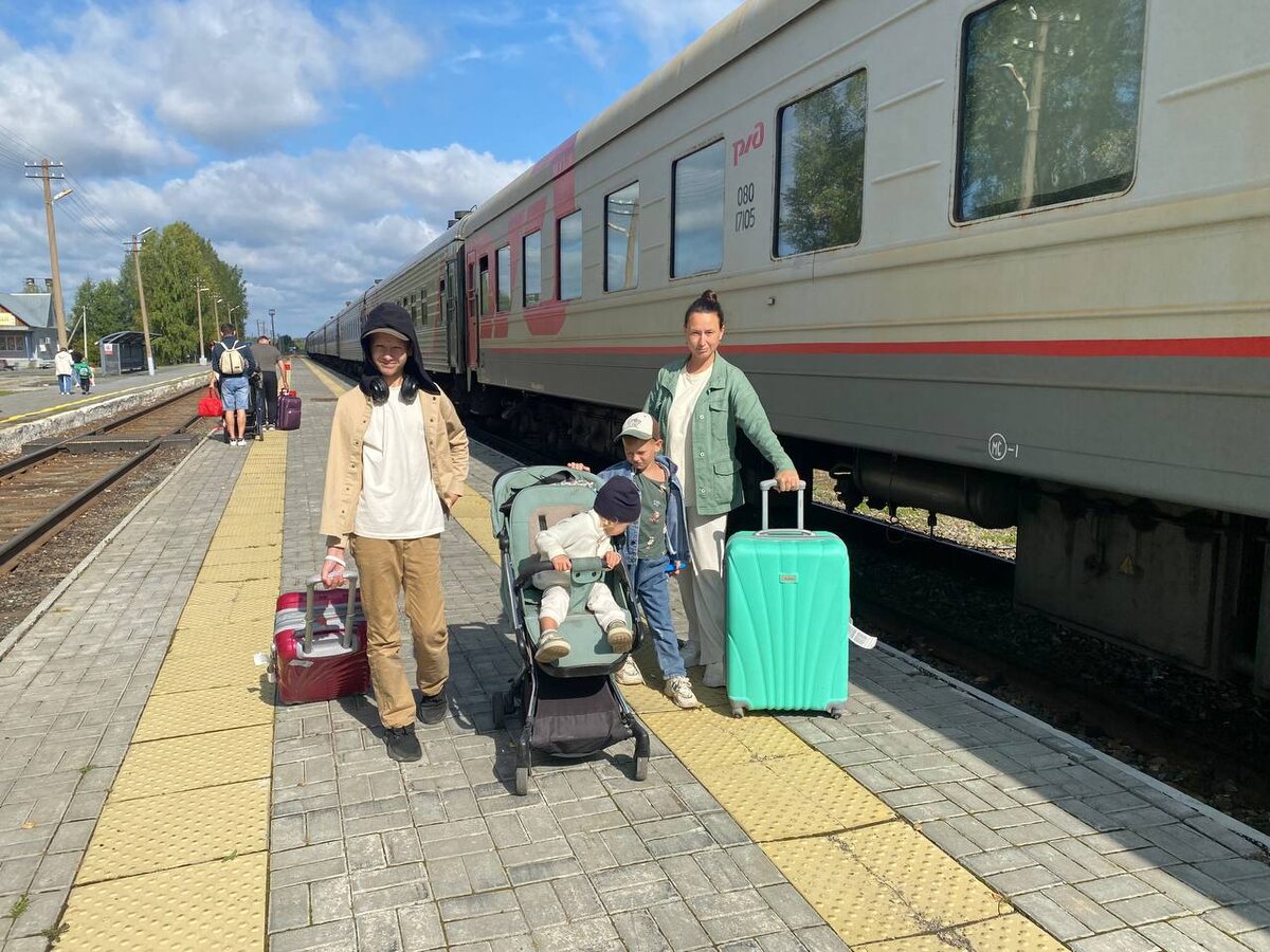 где-то в тайге по дороге домой