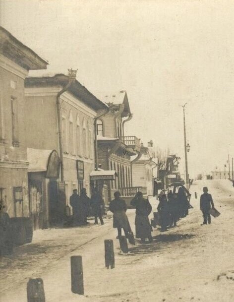 Дом с мезонином Настасьи Жеребцовой на ул.Постоялой (Красноармейская)