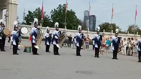 Доброе утро ! Выступление военного оркестра Тайланда на фестивале 