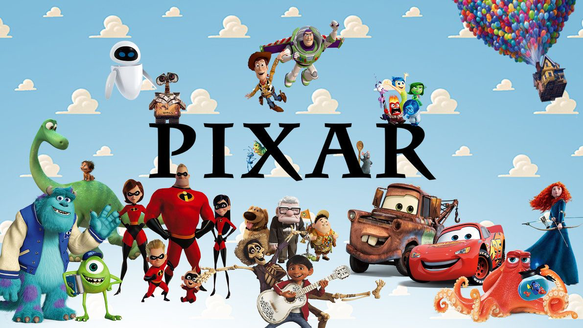 Фильмы Pixar.