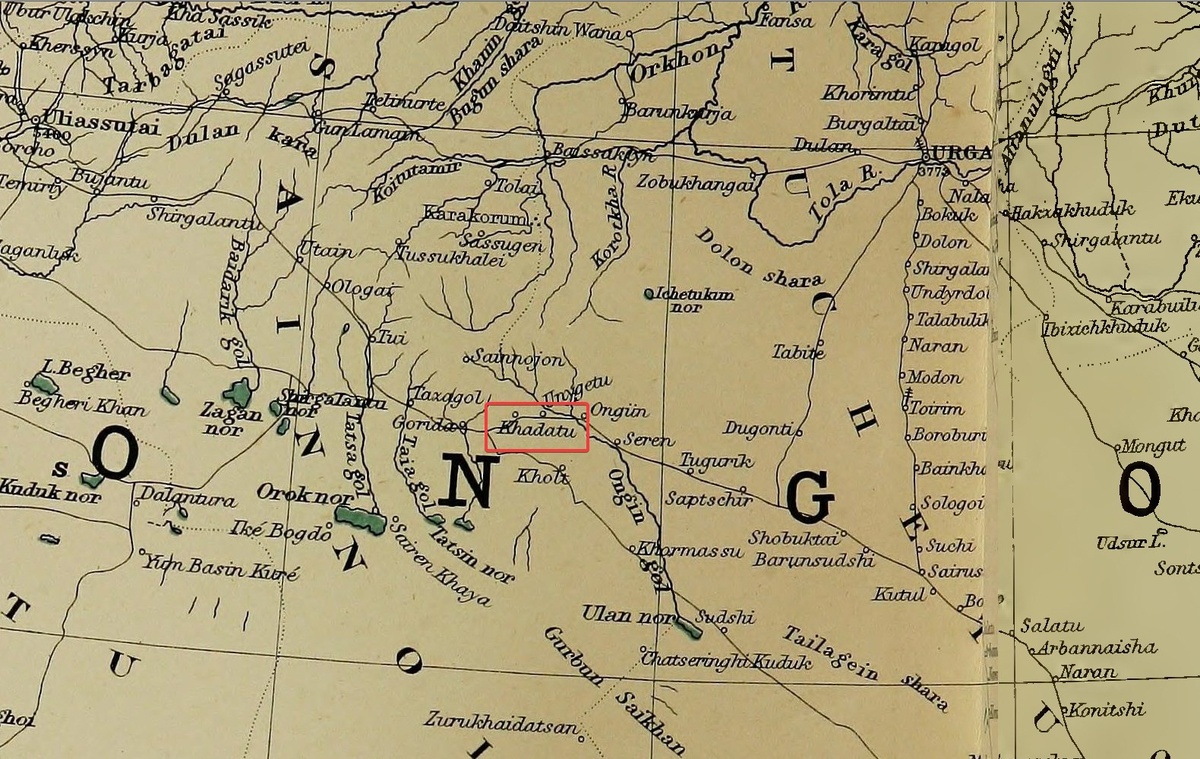 Stanford, Edward, 1856-1917. Complete atlas of China. Mongolia.