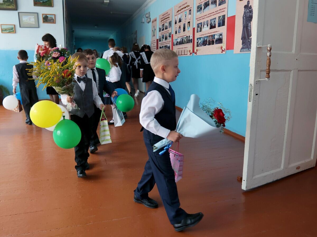    Первое сентября в регионах России© РИА Новости / Виталий Белоусов