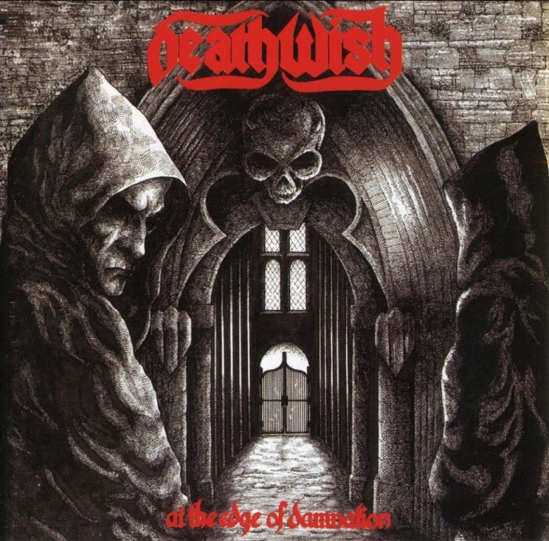 Обложка альбома Deathwish "At The Edge Of Damnation" 