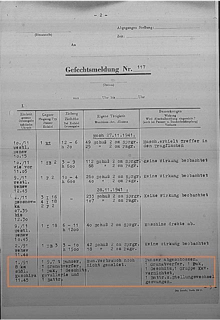 "Бухгалтерия" немецких зенитчиков