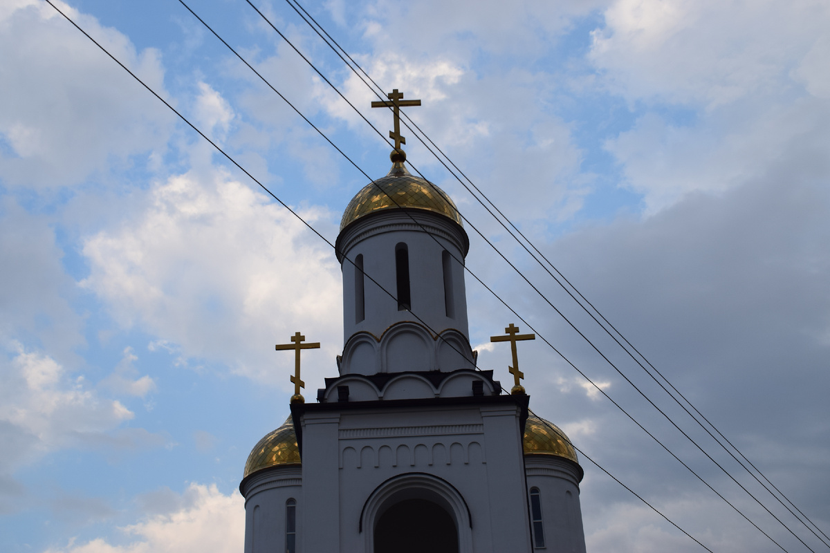 Храм Николая Чудотворца в станице Запорожской Темрюкский район Краснодарский край