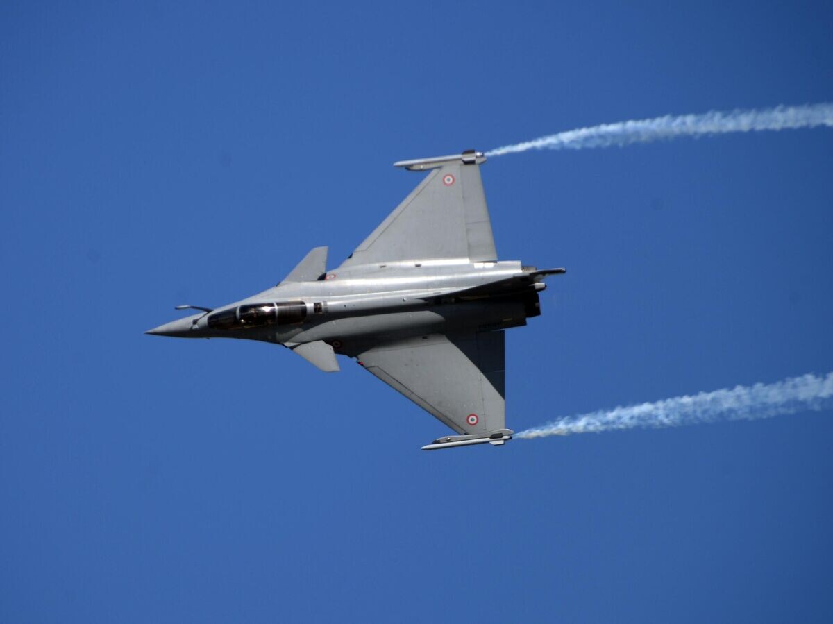    Французский многоцелевой истребитель четвертого поколения Rafale F3© РИА Новости / Сергей Мамонтов
