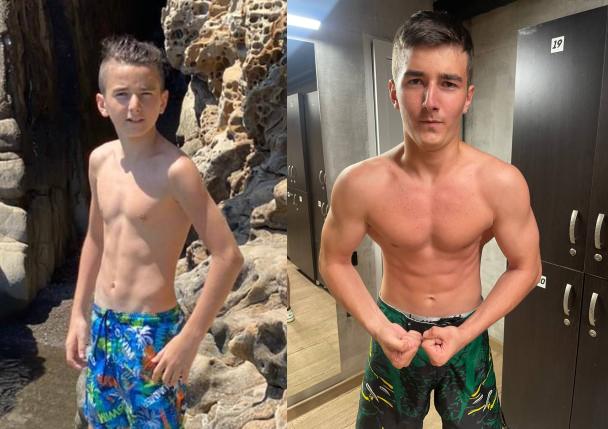 Парень круто накачался используя читинг и частичные повторения