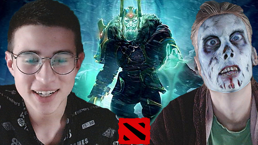 БЫСТРАЯ ТУРБО ИГРА НА ПАПИЧЕ В ДОТЕ 2 С БРАТОМ | WRAITH KING DOTA 2