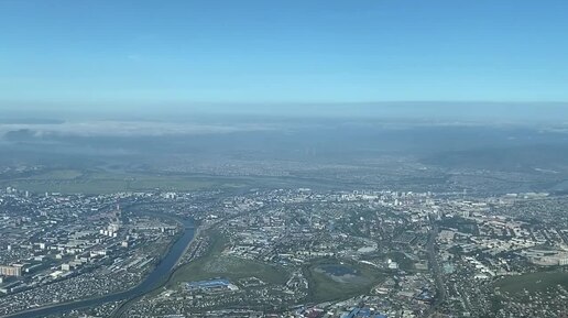 Заход на посадку,аэропорт Улан-Удэ✈️