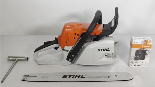 Сборка бензопилы Stihl MS 231, MS 251. Как собрать бензопилу после покупки.