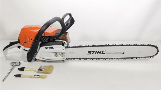 Замена воздушного фильтра и свечи бензопилы Stihl MS 362. Как поменять фильтр и свечу на бензопиле.