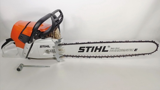 Натяжение цепи бензопилы Stihl MS 661. Как правильно натянуть цепь на бензопиле.