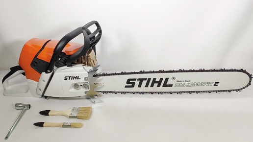 Замена воздушного фильтра и свечи Stihl MS 661. Как поменять фильтр и свечу на бензопиле.