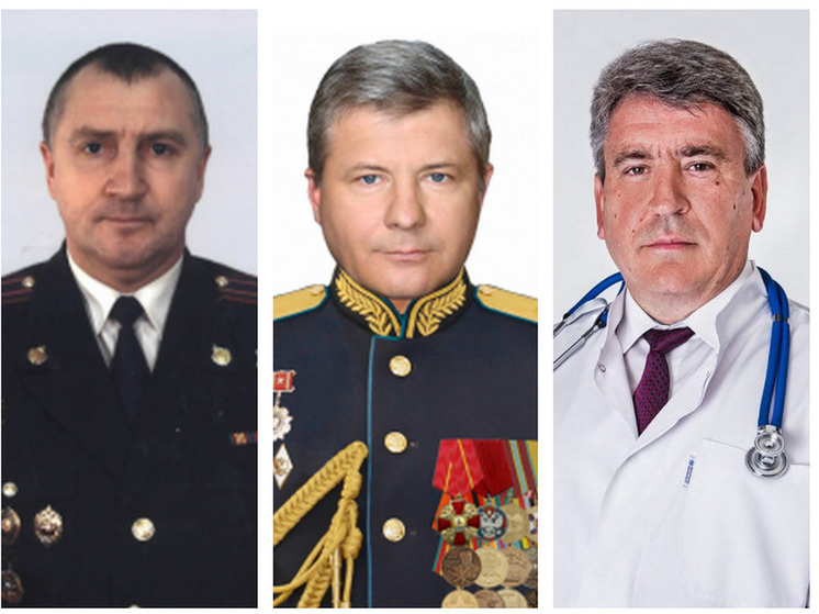     Юрий Анохин, Александр Нагалин и Иван Мошуров