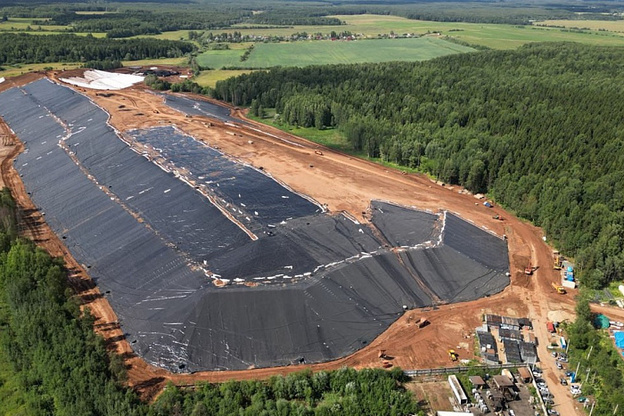    В Костино завершают рекультивацию свалки