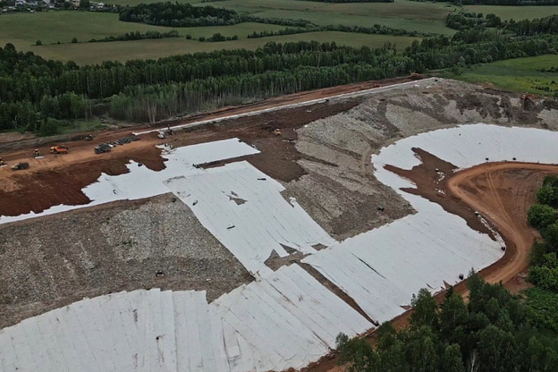    В Костино завершают рекультивацию свалки