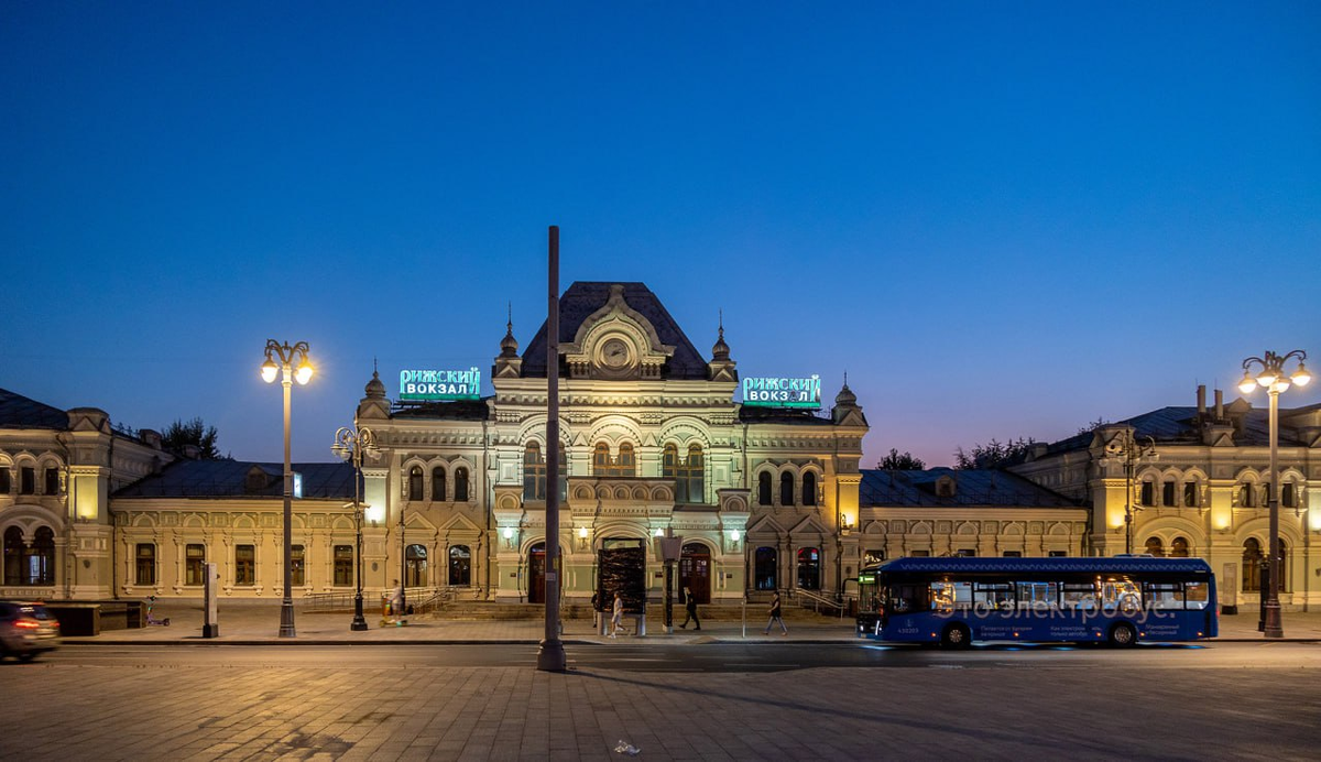 Рижский  вокзал. Фото: РЖД