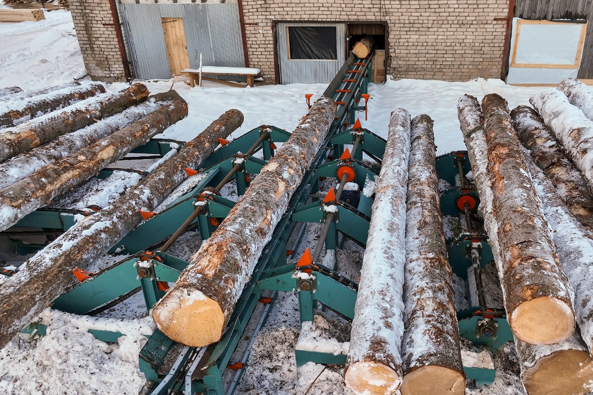 Механизация для пилорамы