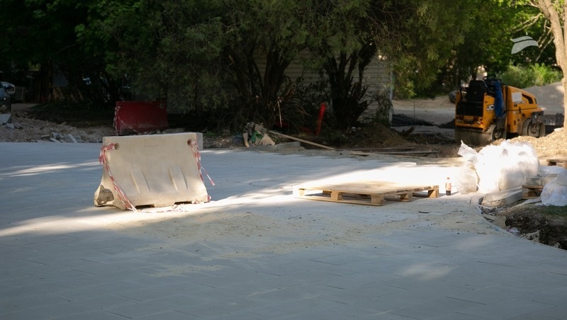    Благоустройство пешеходной зоны завершат в сентябре Фото: Валерия Алтухова / / ИА «Победа26»